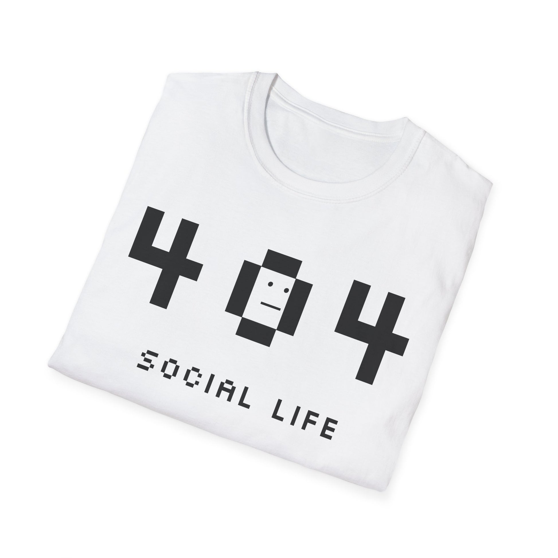 Copy of 404 Social Life Not Found T-Shirt | Funny Graphic Tee, Unisex Casual Wear, Gamer Gift, Quirky Humor Shirt, Birthday Present