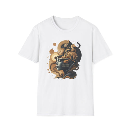 Artistic Unisex Softstyle T-Shirt - Urban Vibes, Casual Wear, Statement Apparel, Unique Graphic Tee, Gift for Art Lovers