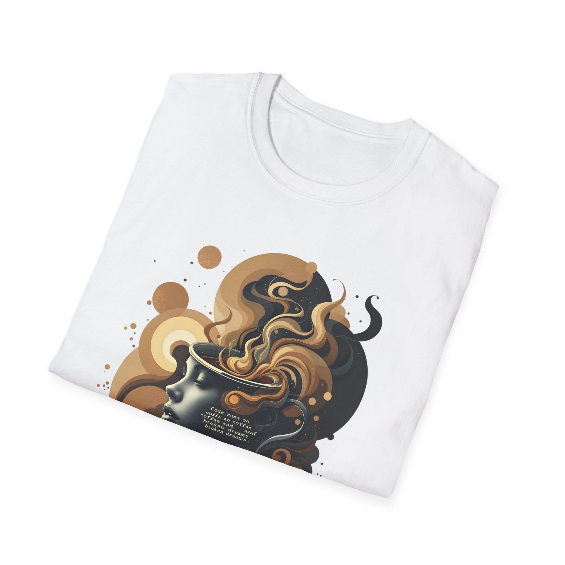 Artistic Unisex Softstyle T-Shirt - Urban Vibes, Casual Wear, Statement Apparel, Unique Graphic Tee, Gift for Art Lovers
